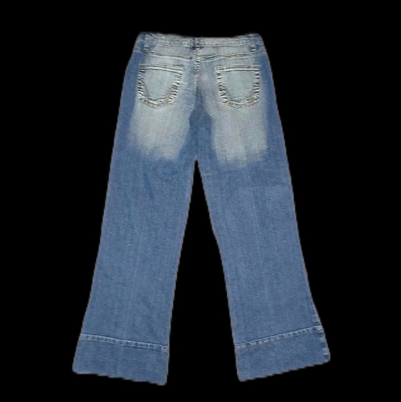 Apollo Jean Denim Wide Leg Jeans - Picture 4 of 6